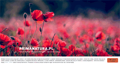 Desktop Screenshot of primanatura.pl